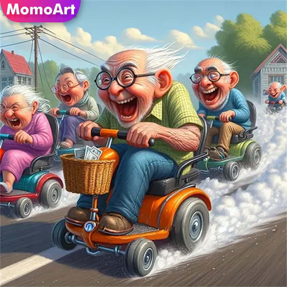 Embroidery Lovers - Momoart 5D DIY Diamond Mosaic Old