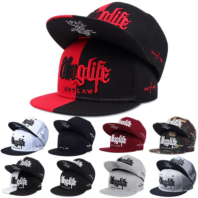 Embroidery Font - 1 Pcs Fashion Fastball CAP Thuglife