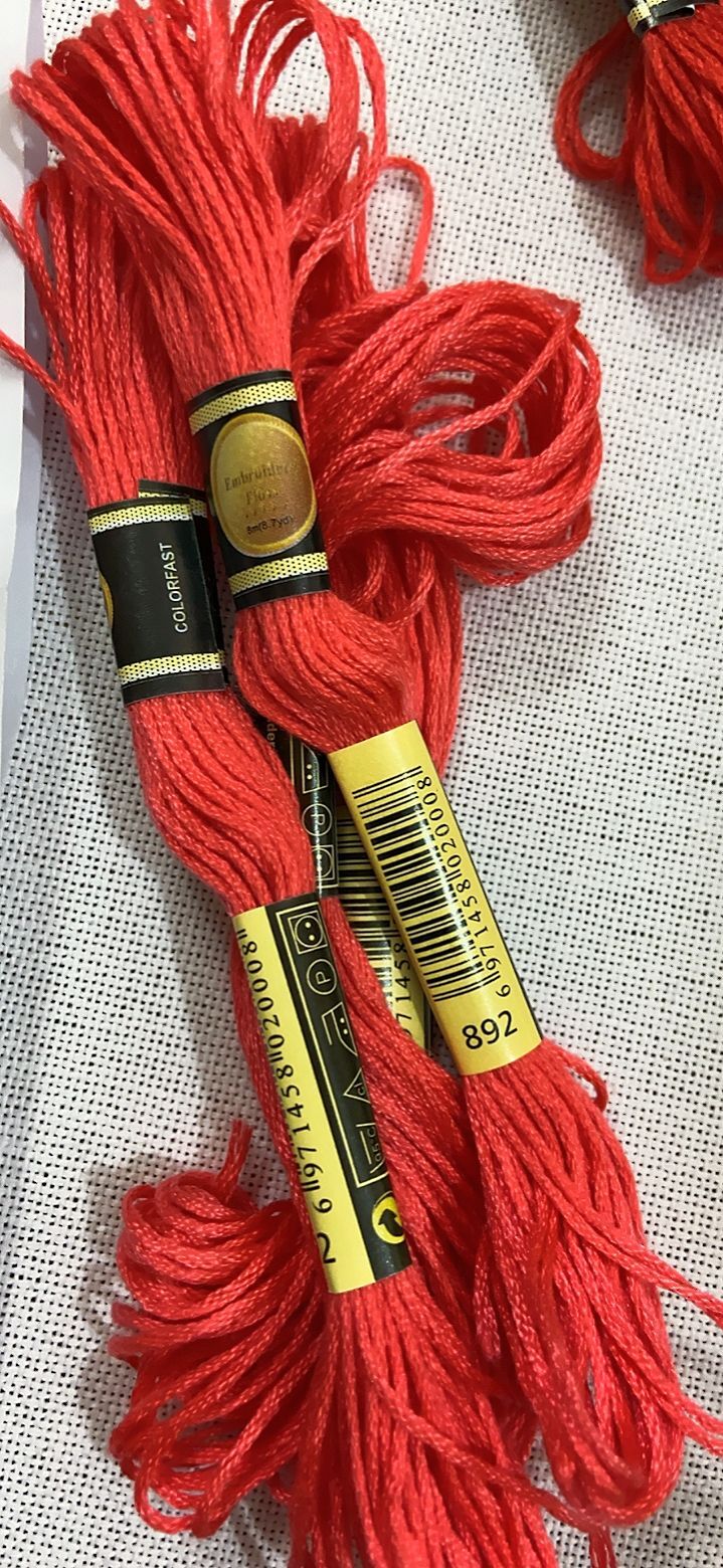 10PCS/LOL Set Cross Stitch Thr - Dmc Floss Set recension och pris