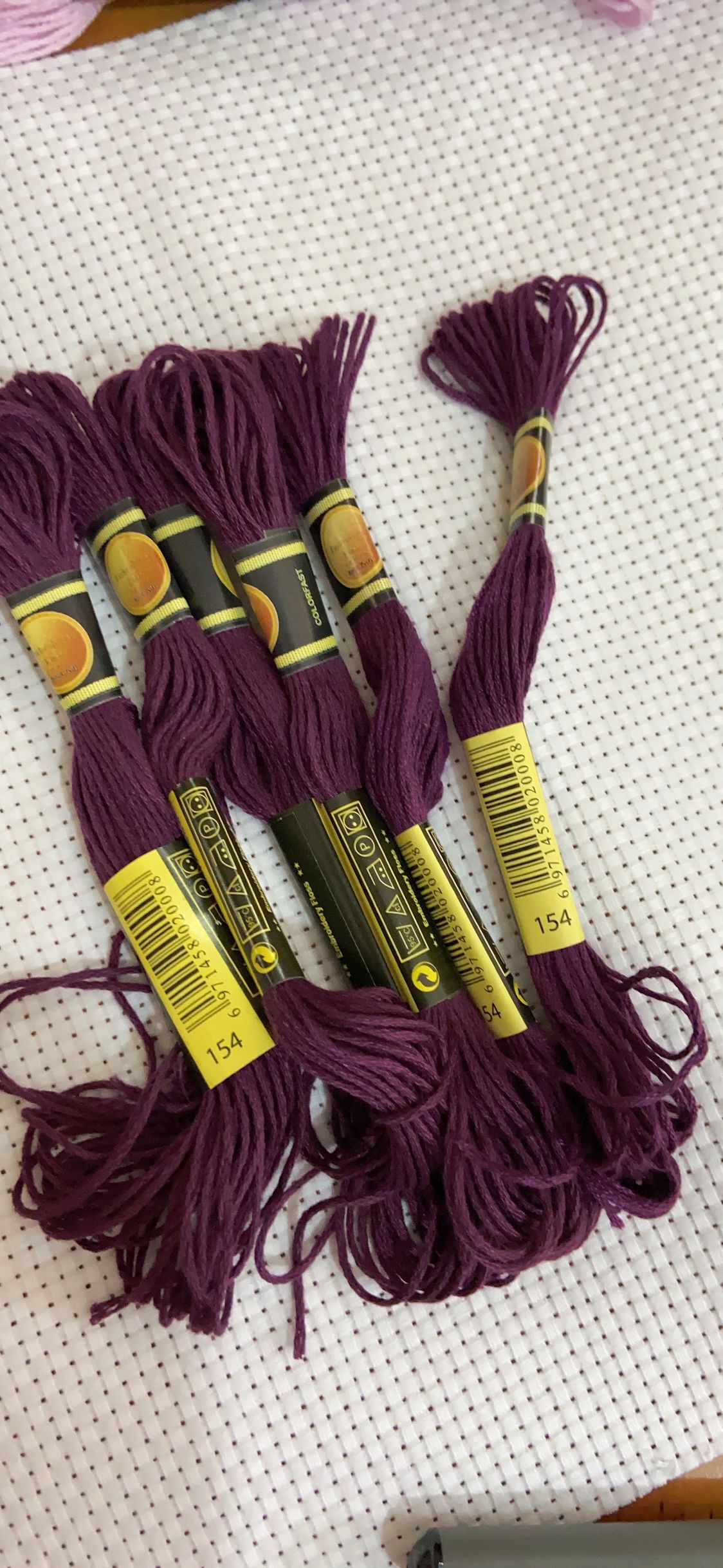 10PCS/LOL Set Cross Stitch Thr - Dmc Floss Set recension och pris