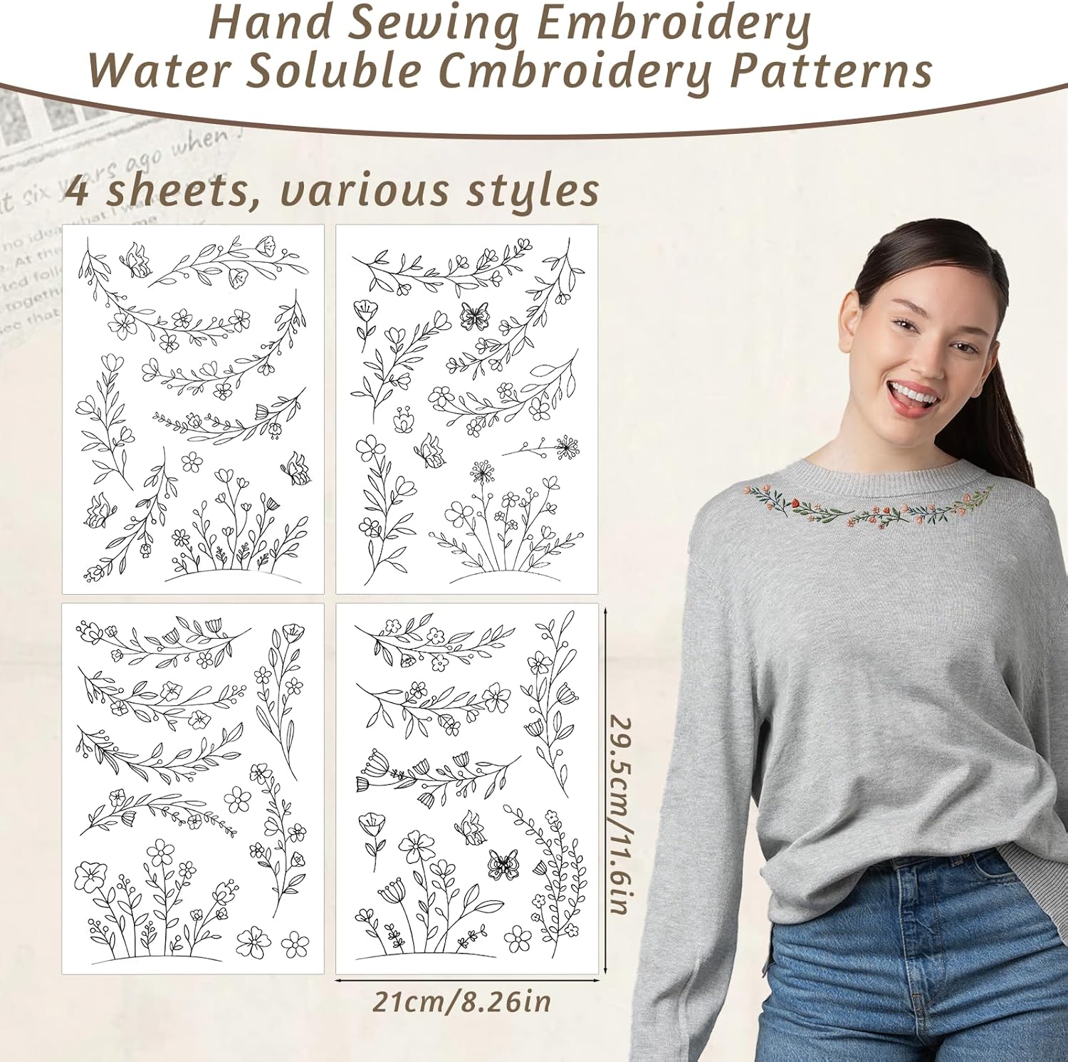 Stick & Stitch Water Soluble E - Embroidery Lovers recension och pris