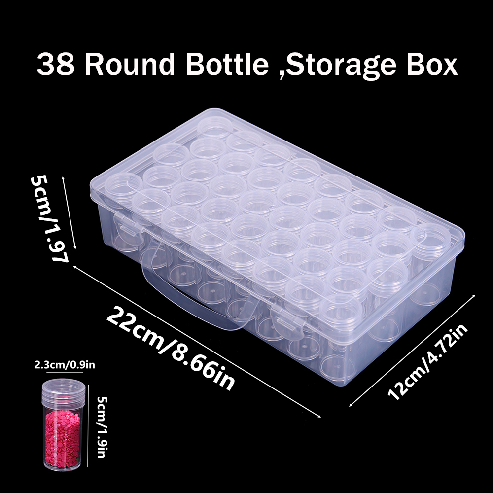 38/76/114/152 Bottle Diamond P - Embroidery Details recension och pris