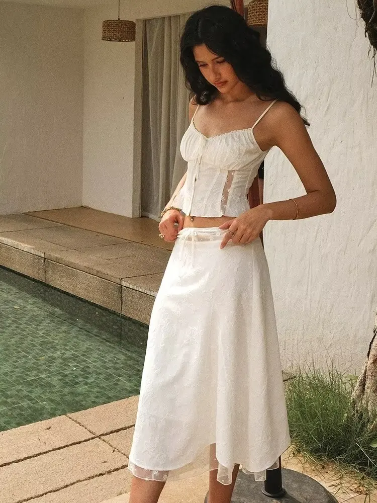 Chicheca Summer White Dress Se - Embroidery White Dress recension och pris