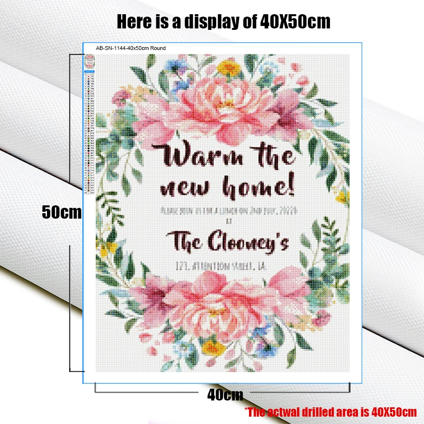 5D DIY Diamond Painting Kit Bl - Embroidery Lovers recension och pris