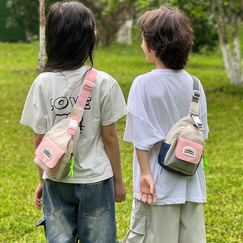 New Fashion Kids Chest Bag Uni - Embroidery Font recension och pris