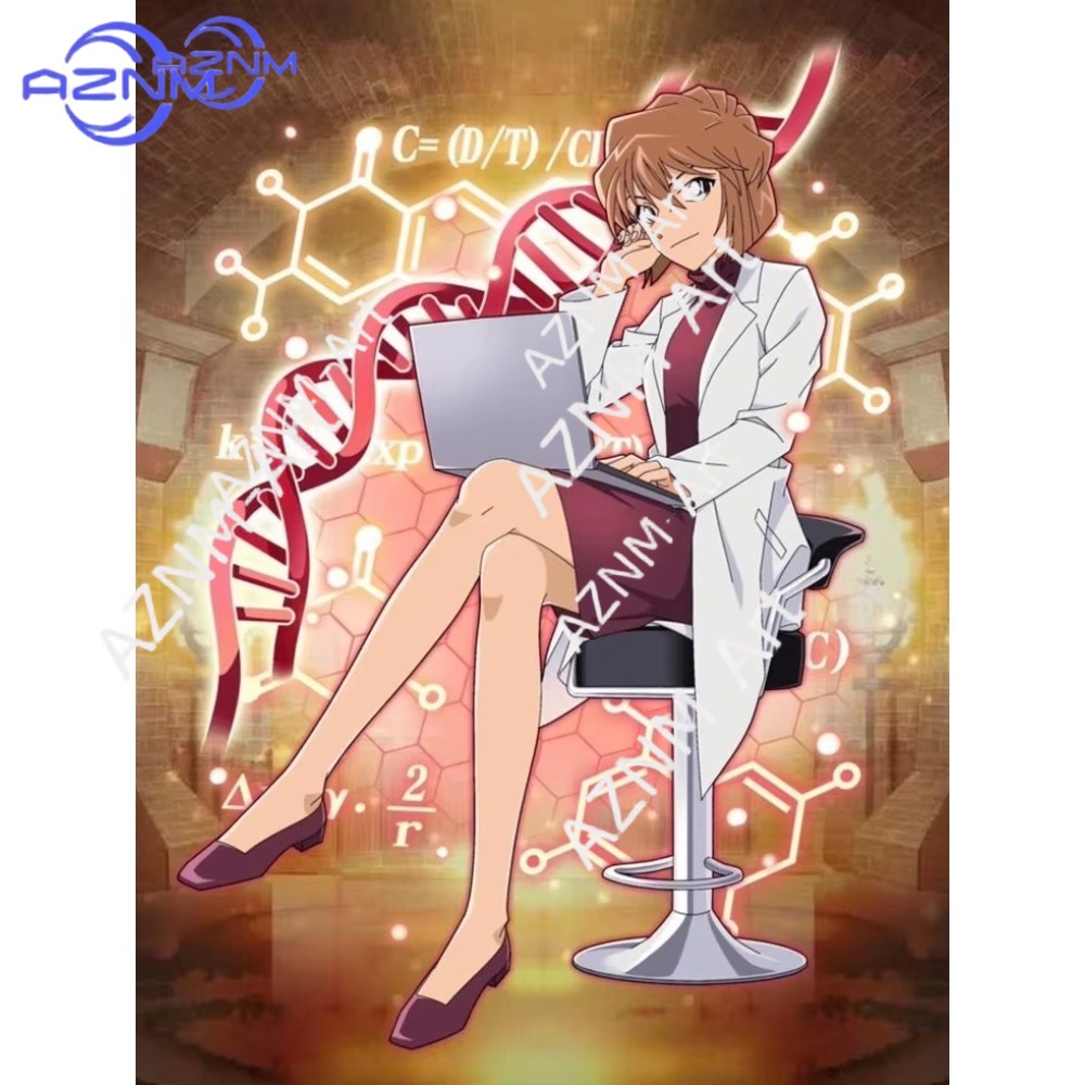 1pc Detective Conan Diamond Pa - Embroidery Canvas recension och pris