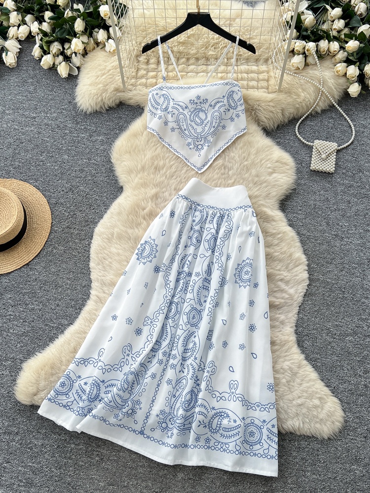 Summer Floral Embroidery Two-P - Embroidery White Dress recension och pris