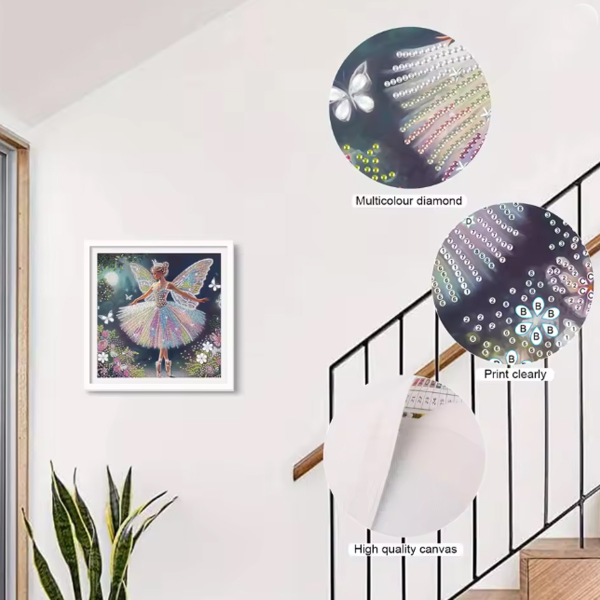 Butterfly Fairy Pattern Series - Embroidery Motif recension och pris