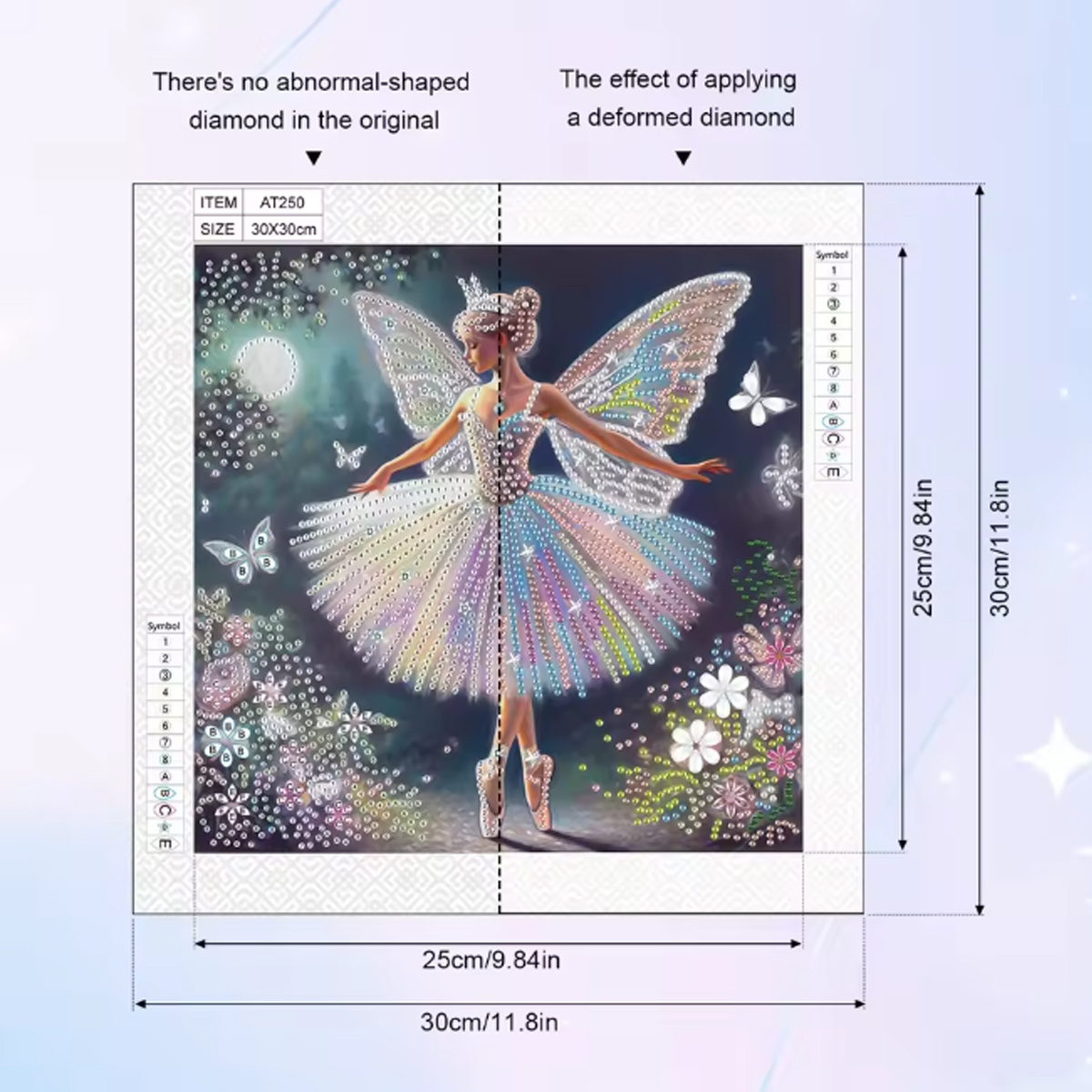 Butterfly Fairy Pattern Series - Embroidery Motif recension och pris