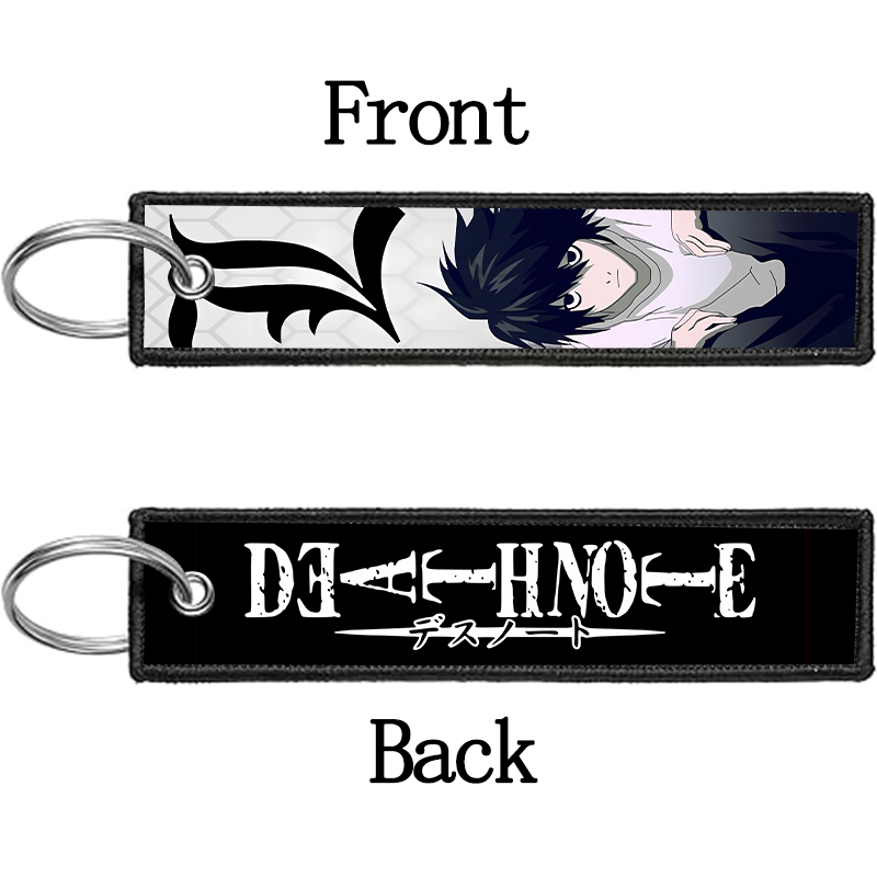 Death Note Ryuuku Ryuk Rem Emb - Embroidery Keychain recension och pris