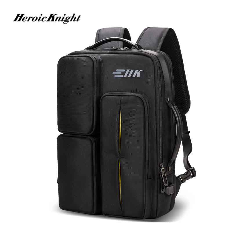 Heroic Knight Laptop Backpack  - Embroidery Keychain recension och pris