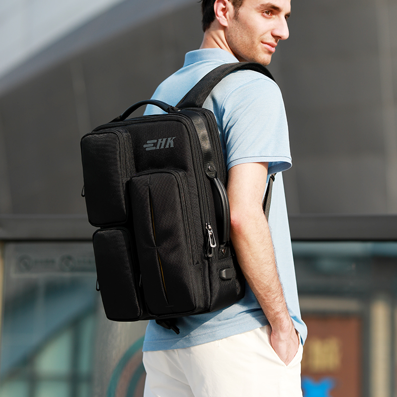 Heroic Knight Laptop Backpack  - Embroidery Keychain recension och pris