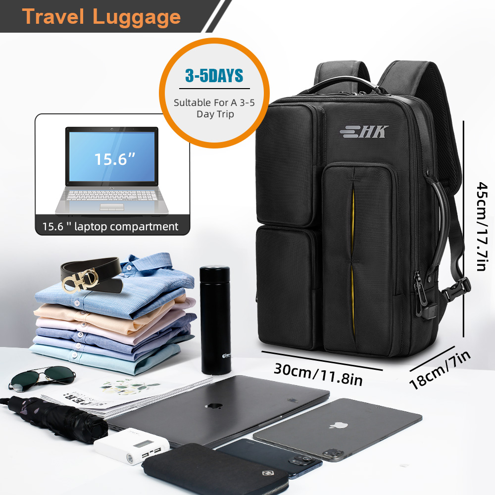Heroic Knight Laptop Backpack  - Embroidery Keychain recension och pris