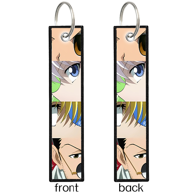 1Pcs HUNTER X HUNTER Japanese  - Embroidery Keychain recension och pris