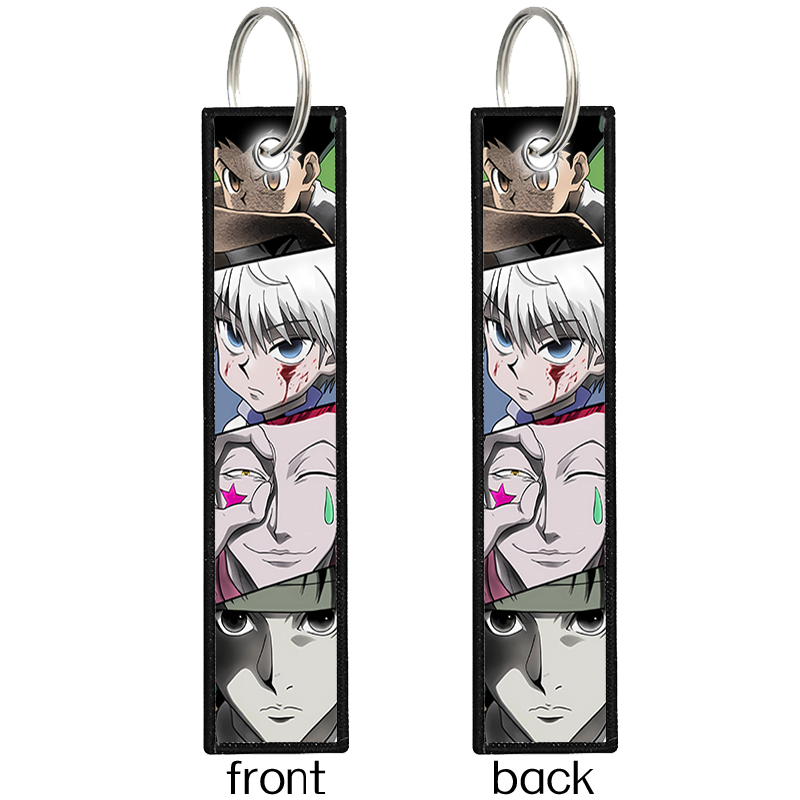 1Pcs HUNTER X HUNTER Japanese  - Embroidery Keychain recension och pris