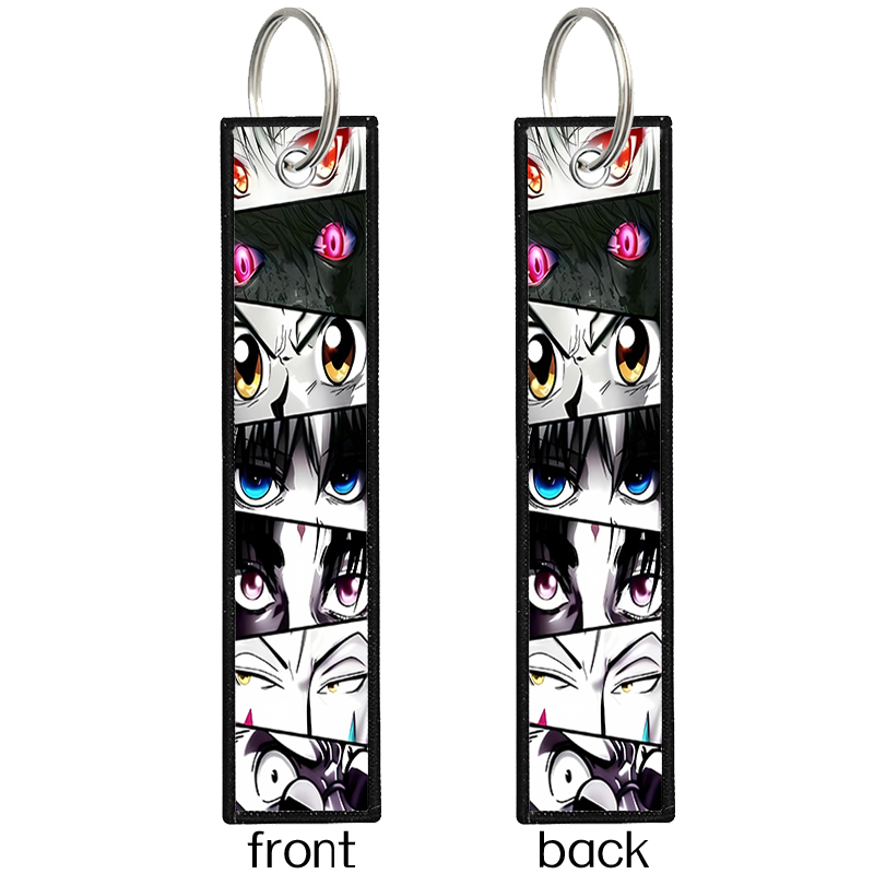 1Pcs HUNTER X HUNTER Japanese  - Embroidery Keychain recension och pris