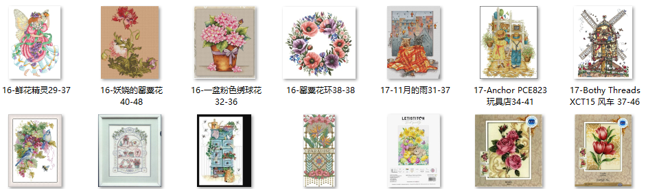 Cross stitch set, hand-embroid - Dmc Floss Set recension och pris