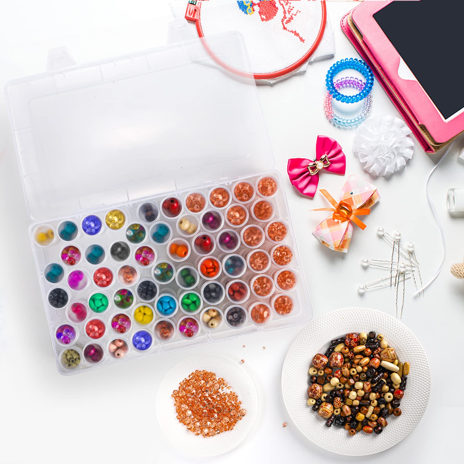 1pc 24/30//38/60 Slots Plastic - Embroidery Details recension och pris