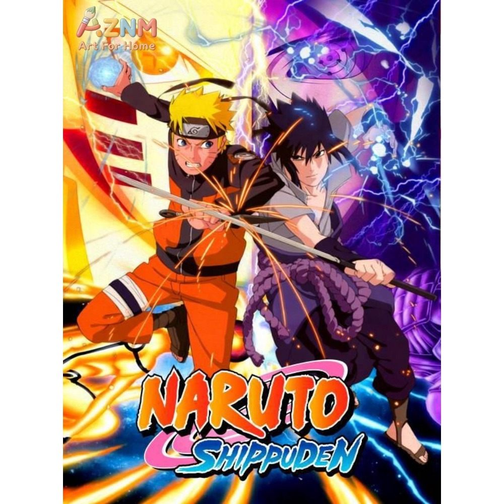 Frameless 1pc Naruto Class Sev - Embroidery Canvas recension och pris
