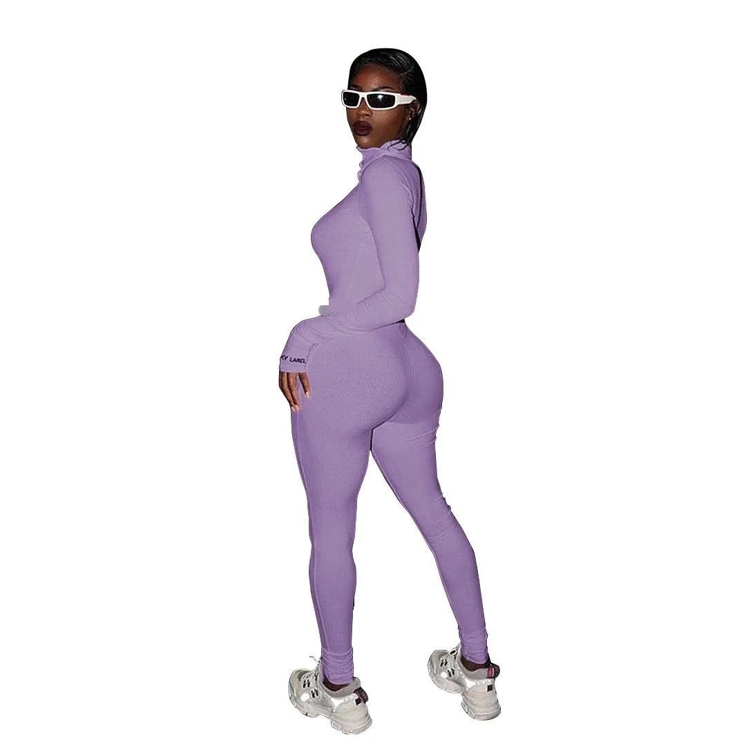 Zipper Jumpsuit Women Embroide - Embroidery Font recension och pris