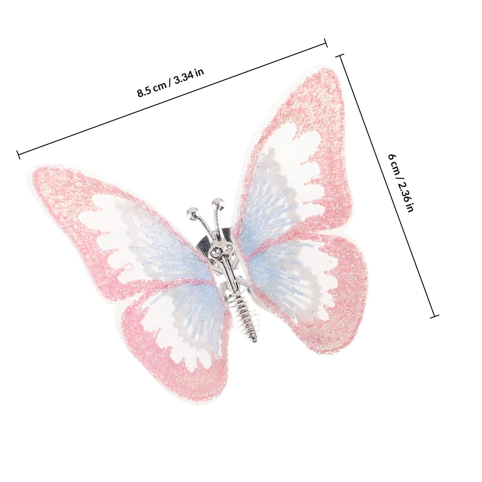 6/12PCS 3D Moving Butterfly Em - Embroidery Design 3D recension och pris