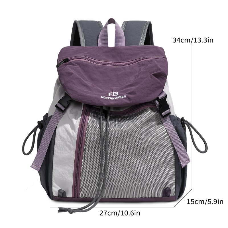 Fashion Commuter Backpack Fema - Embroidery Motif recension och pris