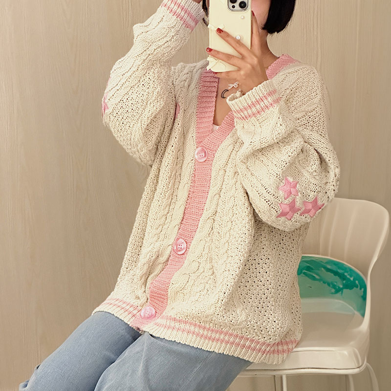 Lover Cardigan with Star Embro - Embroidery Lovers recension och pris