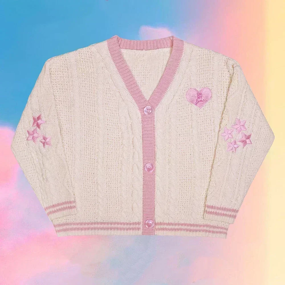 Lover Cardigan with Star Embro - Embroidery Lovers recension och pris