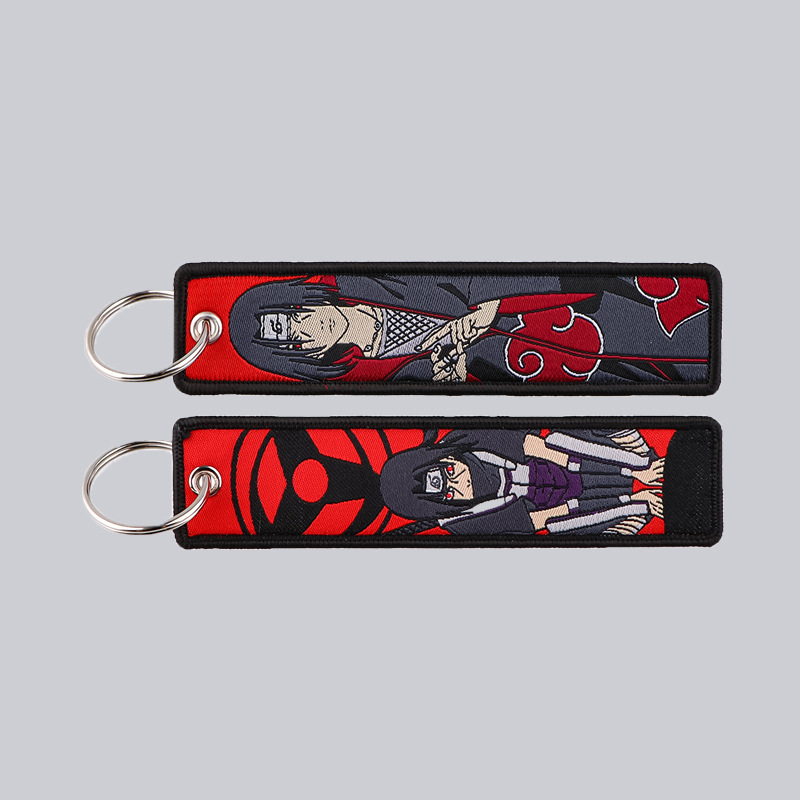 Anime Naruto Embroidery Key Fo - Embroidery Keychain recension och pris