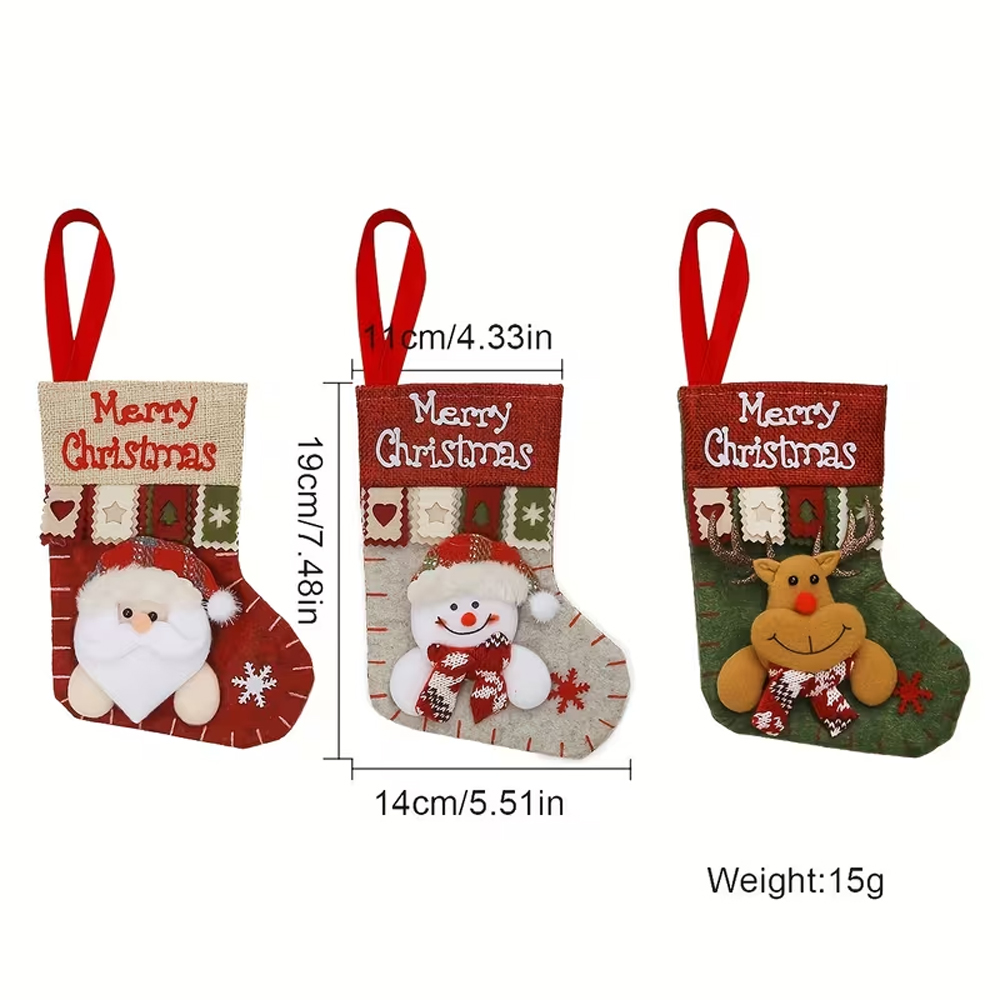 1 Piece Christmas Decorative S - Embroidery Design 3D recension och pris