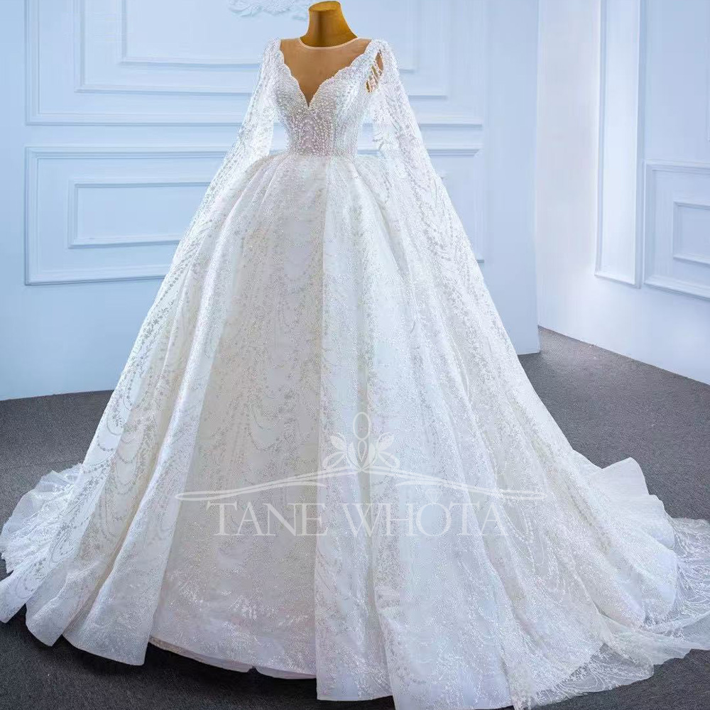 Vestido Casamento 2025 O-Neck  - Embroidery White Dress recension och pris