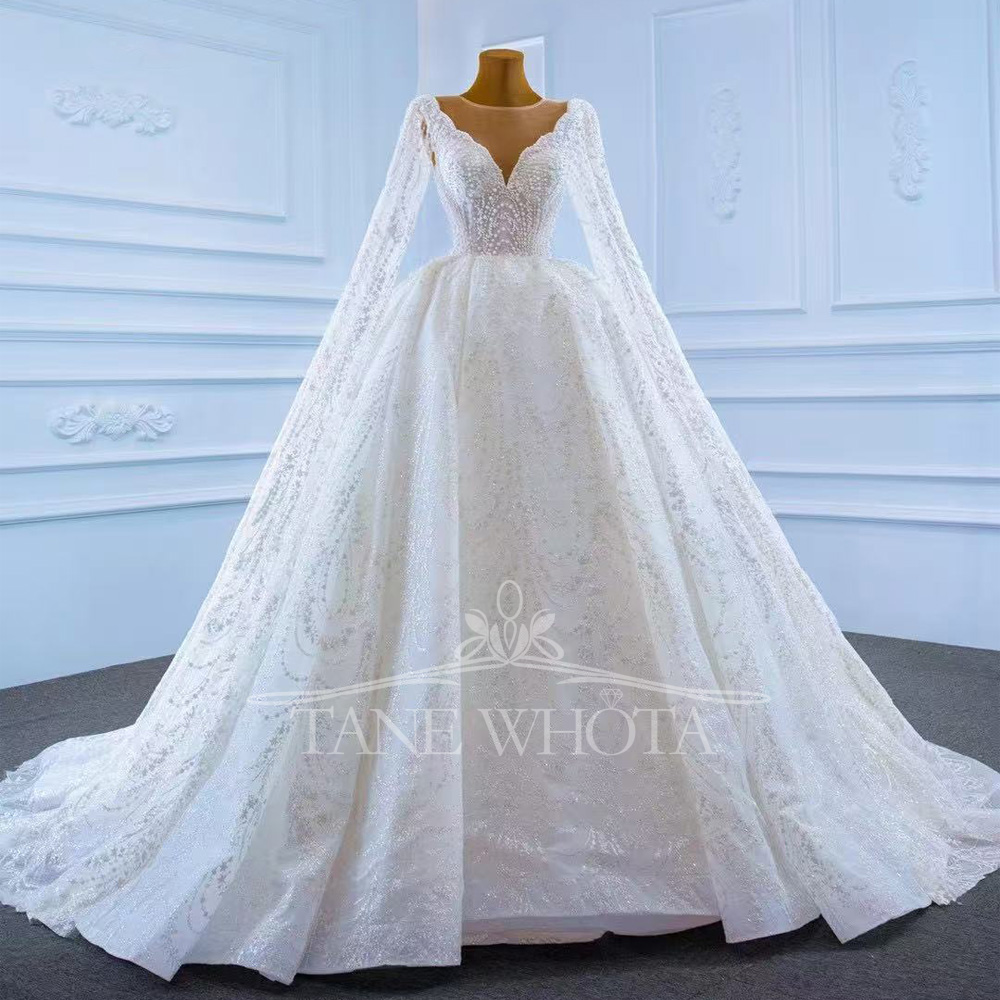 Vestido Casamento 2025 O-Neck  - Embroidery White Dress recension och pris