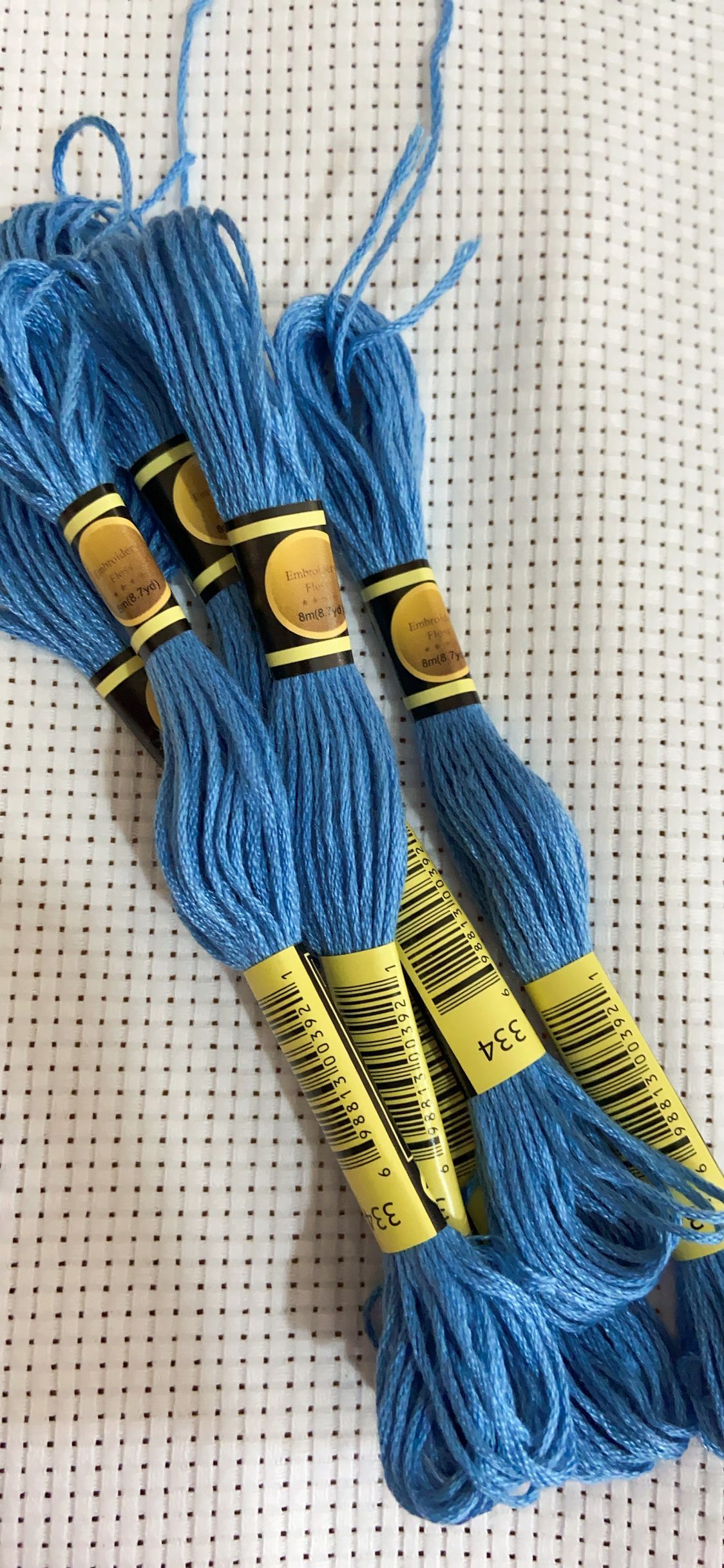 10PCS/COLOR  Set Cross Stitch  - Dmc Floss Set recension och pris