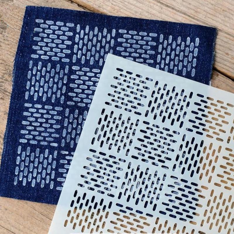9/32Pcs Sashiko Embroidery Tem - Embroidery Motif recension och pris