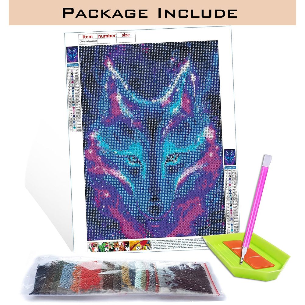 5D DIY Full Square Drill Diamo - Embroidery Lovers recension och pris