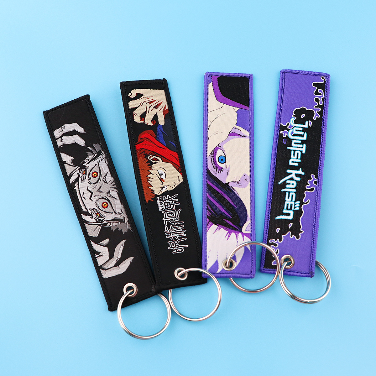 Anime Cool Satoru Gojo Embroid - Embroidery Keychain recension och pris