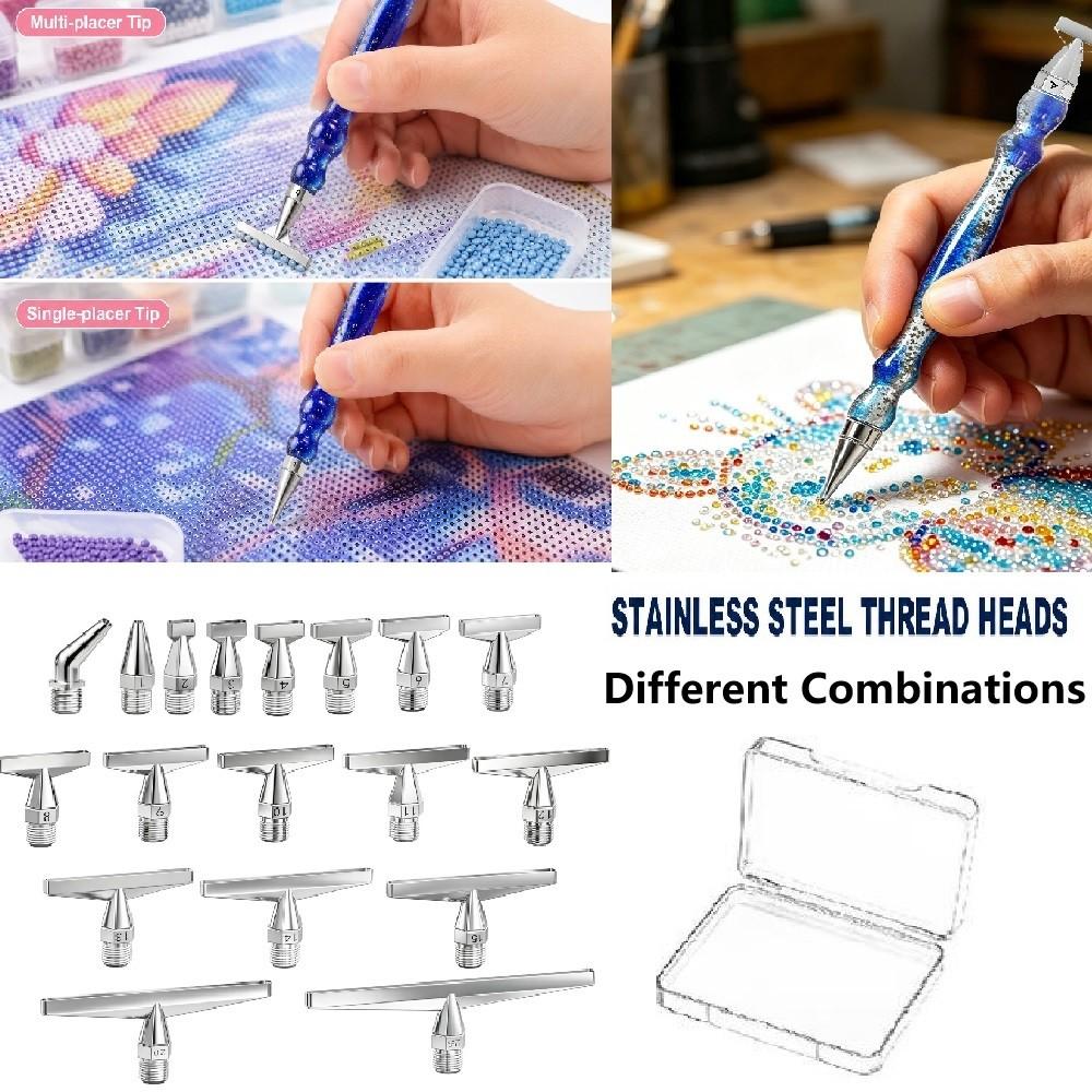 DIY High-Quality Stainless Ste - Embroidery Details recension och pris