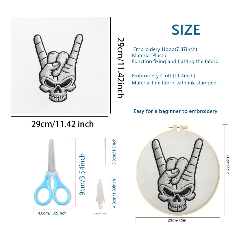 DIY Hand Embroidery Complete K - Embroidery Lovers recension och pris