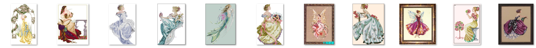 Cross stitch set, hand-embroid - Dmc Floss Set recension och pris