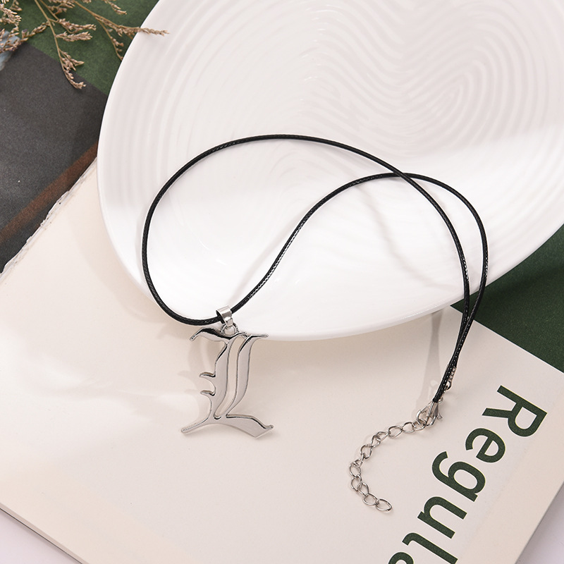 Anime Death Note L Logo Alloy  - Embroidery H&M recension och pris