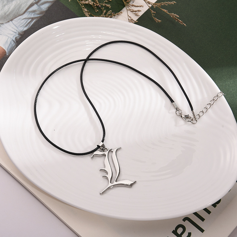 Anime Death Note L Logo Alloy  - Embroidery H&M recension och pris