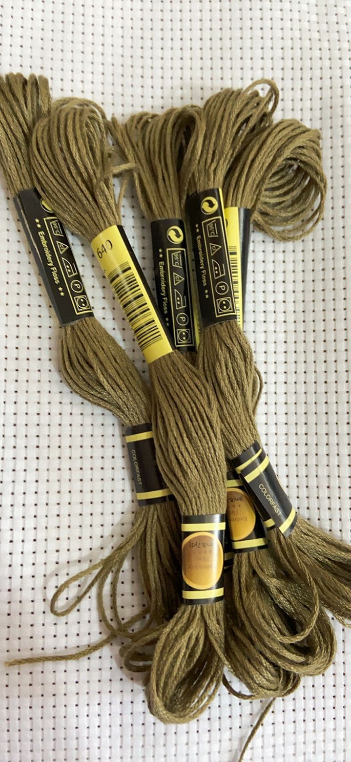 10PCS/LOL Set Cross Stitch Thr - Dmc Floss Set recension och pris